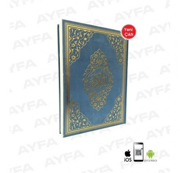 AYFA 059F MÜHÜRLÜ ORTA KURAN 2 RENK-FLOK KAPAK - Resim 4
