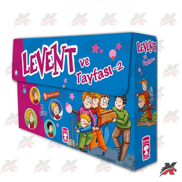 LEVENT ve TAYFASI -2 SER / 5 KİTAP SET ürün görseli 1