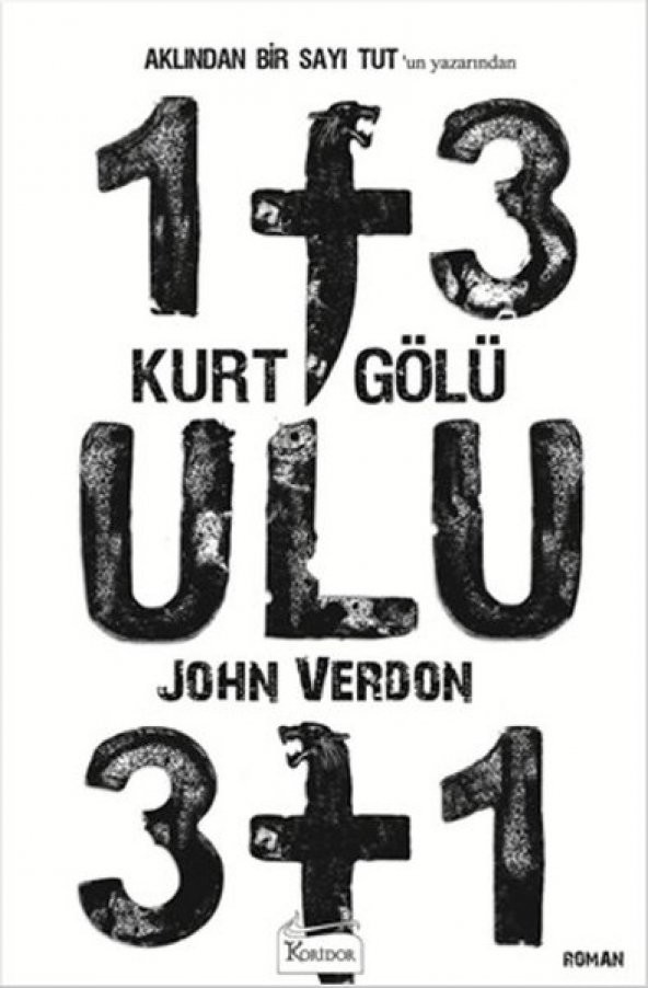 KURT GÖLÜ John Verdon aKLINDAN BİR SAYI TUT YAZARIN 9786059702249 ürün görseli 1