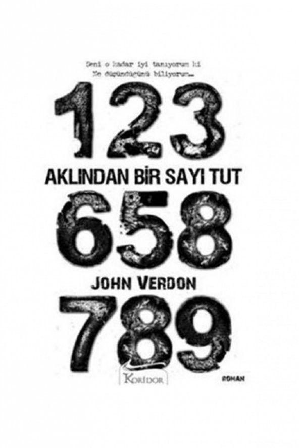 Aklından Bir Sayı Tut John Verdon 9786054188710 ürün görseli 1