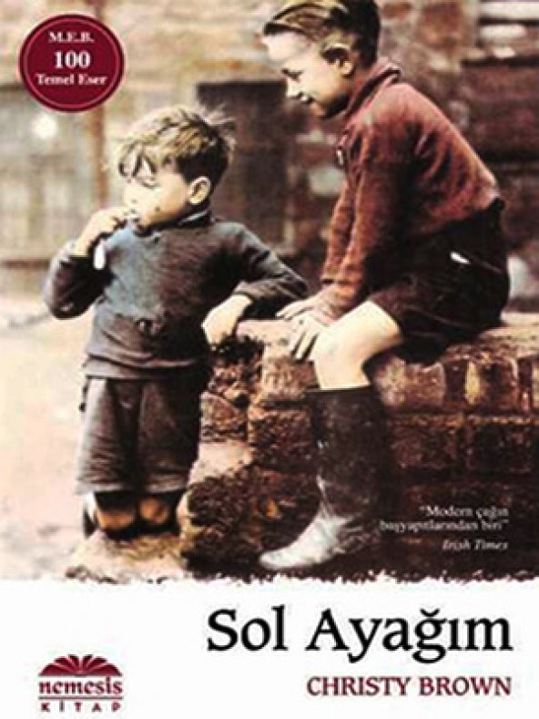 SOL AYAĞIM Christy Brown NORA YAYINLARI 9786055913229 ürün görseli 1