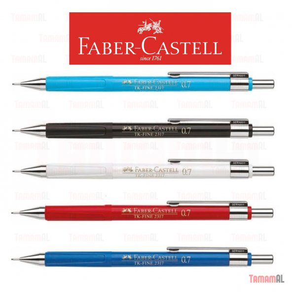 FABER CASTELL TK-FİNE 2317 0,7 VERSATİL UÇLU KALEM SON MODEL ürün görseli 1