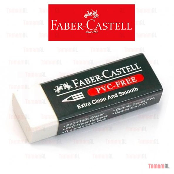 FABER CASTELL BÜYÜK BOY BEYAZ SİLGİ ürün görseli 1