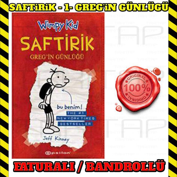 EPSİLON yayınları Saftirik Gregin Günlüğü 1 - Jeff Kinney ürün görseli 1