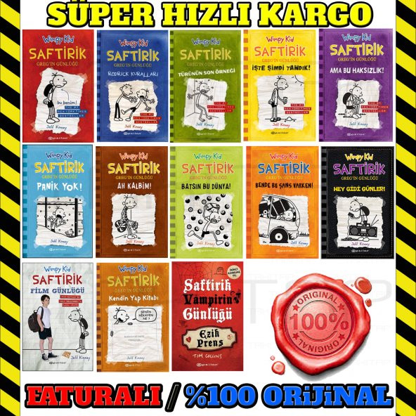 EPSİLON Yayınları - Saftirik Greg Serisi - 13 Kitaplık Set ürün görseli 1