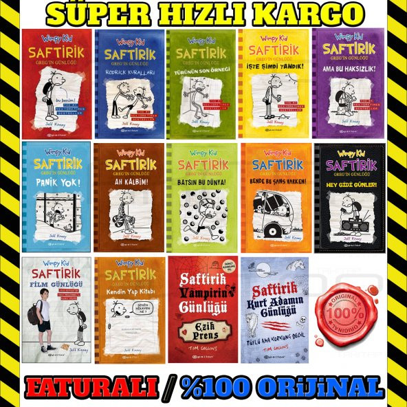 EPSİLON Yayınları - Saftirik Greg Serisi - 14 Kitaplık Set ürün görseli 1