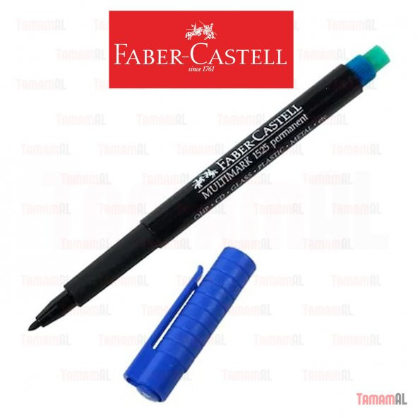 FABER CASTELL CD PERMANENT ASETAT KALEMİ M KALIN 2 adet - Resim 5