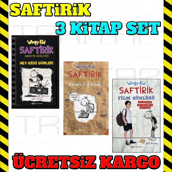 EPSİLON Yayınları Saftirik Greg Serisi 10++ Kitaplık Set 3 KİTAP ürün görseli 1
