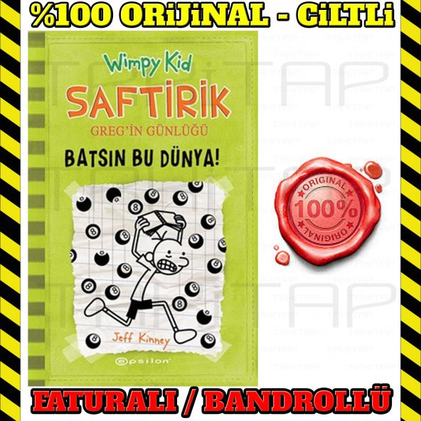 Saftirik Gregin Günlüğü Batsın Bu Dünya! Jeff Kinney ürün görseli 1