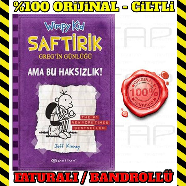 Saftirik Gregin Günlüğü 5 - Ama Bu Haksızlık Jeff Kinney ürün görseli 1