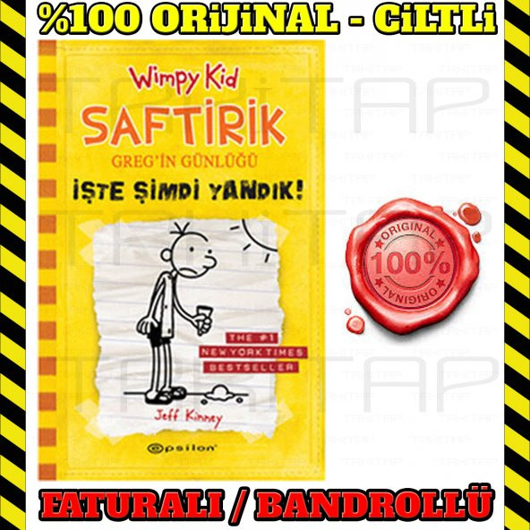 Saftirik Gregin Günlüğü 4 / İşte Şimdi Yandık! Jeff Kinney ürün görseli 1