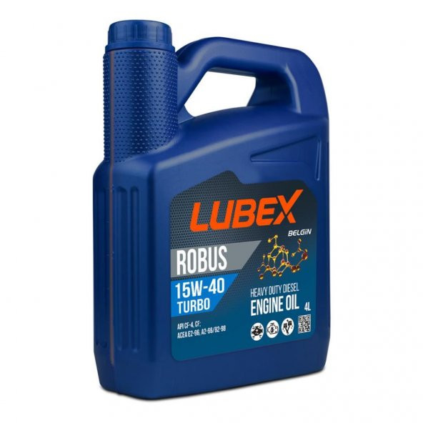 Lubex Robus Turbo 15W-40 4 Lt Dizel Mineral Motor Yağı ürün görseli 1