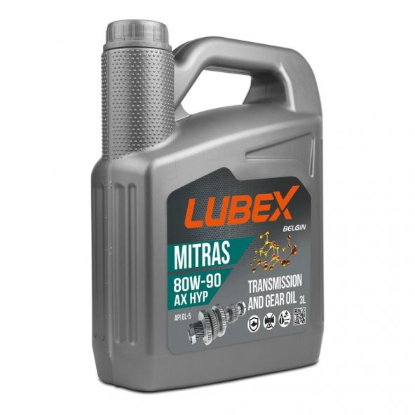 Lubex Mitras AX HYP 80W-90 3 Lt Manuel Şanzıman Dişli Yağı ürün görseli 1