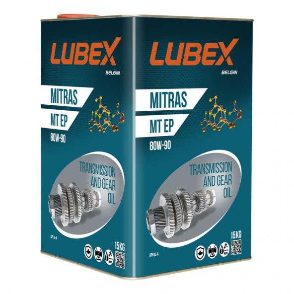 Lubex Mitras MT EP 80W-90 15 Kg Manuel Şanzıman Yağı ürün görseli 1