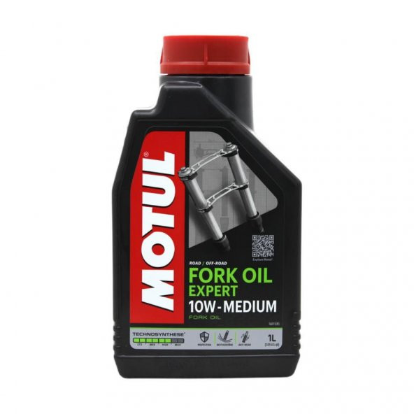 Motul Fork Oil Expert Medium 10W 1 Lt Amartisör Yağı ürün görseli 1