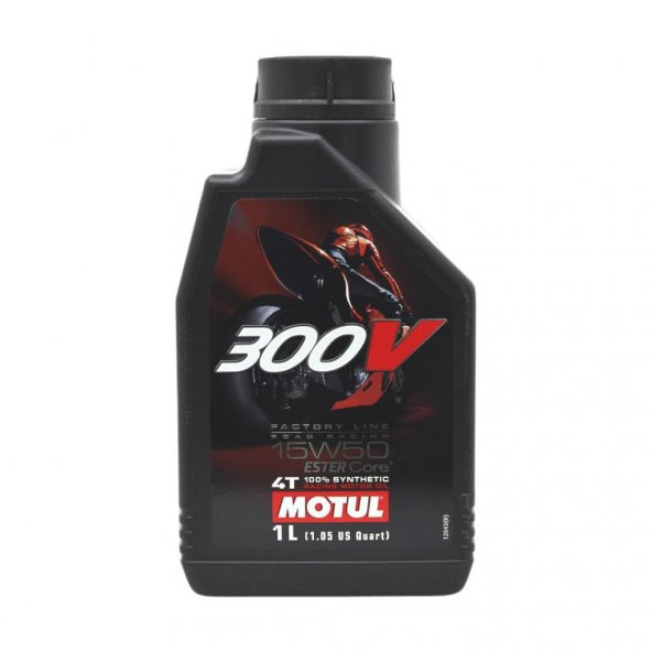 Motul 300V FL 15W-50 4T 1 Lt 4 Zamanlı Motosiklet Motor Yağı ürün görseli 1