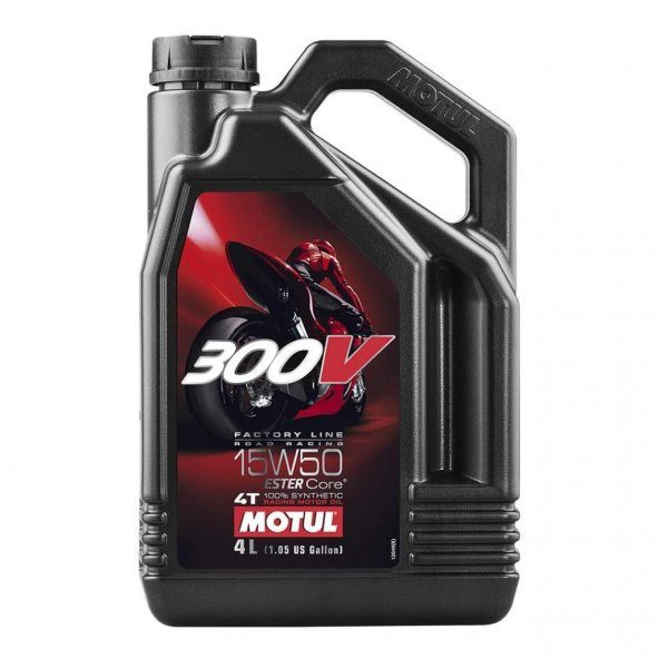 Motul 300V FL 15W-50 4T 4 Lt 4 Zamanlı Motosiklet Motor Yağı ürün görseli 1
