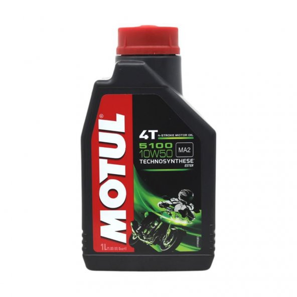 Motul 5100 10W-50 4T 1 Lt 4 Zamanlı Motosiklet Motor Yağı ürün görseli 1