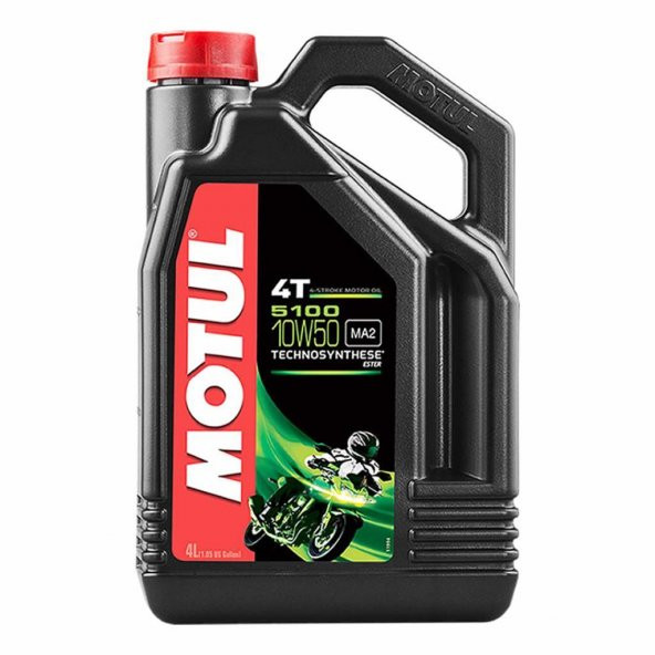 Motul 5100 10W-50 4T 4 Lt 4 Zamanlı Motosiklet Motor Yağı ürün görseli 1