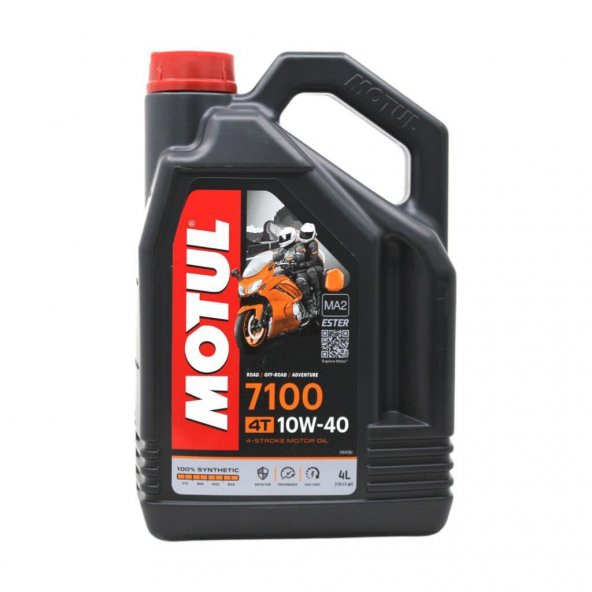 Motul 7100 4T 10W-40 4 Lt 4 Zamanlı Motosiklet Motor Yağı ürün görseli 1