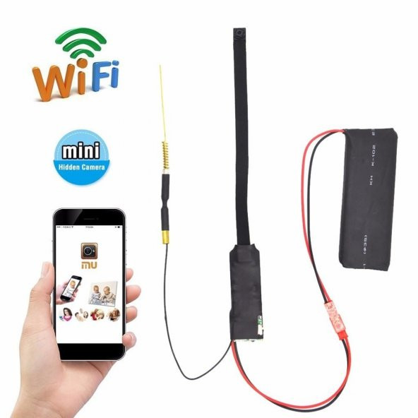 1080p IP Modül Full HD Wifi Kamera, Güvenlik Bakıcı Kamerası - Resim 2