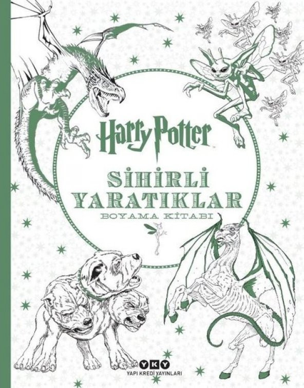HARRY POTTER SİHİRLİ YARATIKLAR BOYAMA KİTABI ürün görseli 1