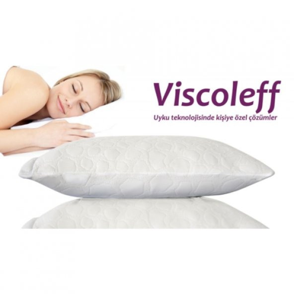 Viscoleff Sıvı Geçirmez Alezli Visco Yastık ürün görseli 1
