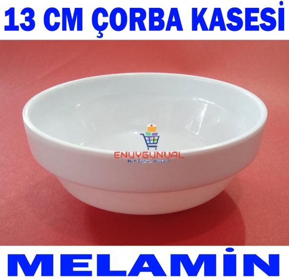 10 ADET ÇORBA KASESİ  MELAMİN EKO LOKANTA TİPİ KASE ürün görseli 1