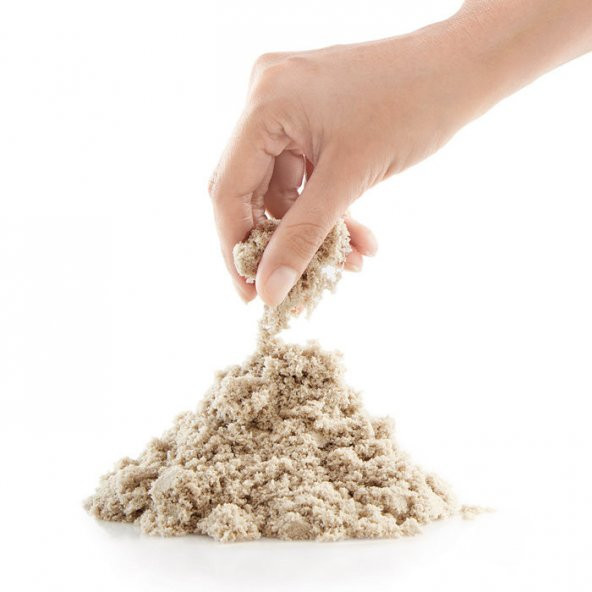 KİNETİK KUM OYUN KUMU DİNAMİK KUM 500 GR 5x ŞEKİLLİ KALIP ürün görseli 1