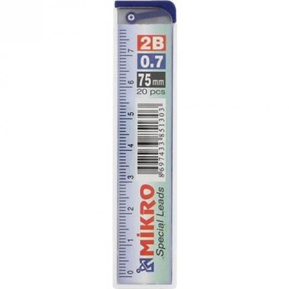 MIKRO CETVELLI MIN KALEM UCU 07 2B 75MM ürün görseli 1