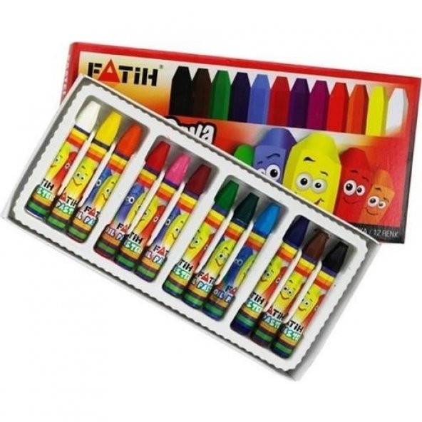 FATIH PASTEL BOYA 12 RENK (34012) ürün görseli 1