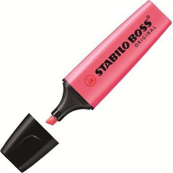 STABILO BOSS FOSFORLU KALEM PEMBE 70/56 ürün görseli 1