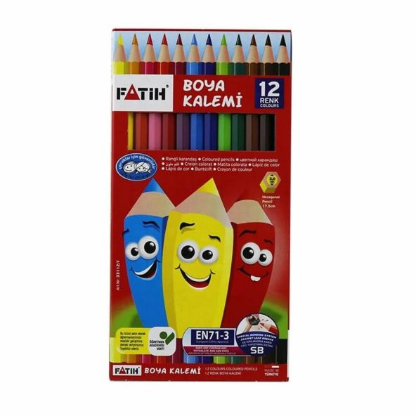 FATIH KURUBOYA TAM BOY 12 RENK (33112) ürün görseli 1