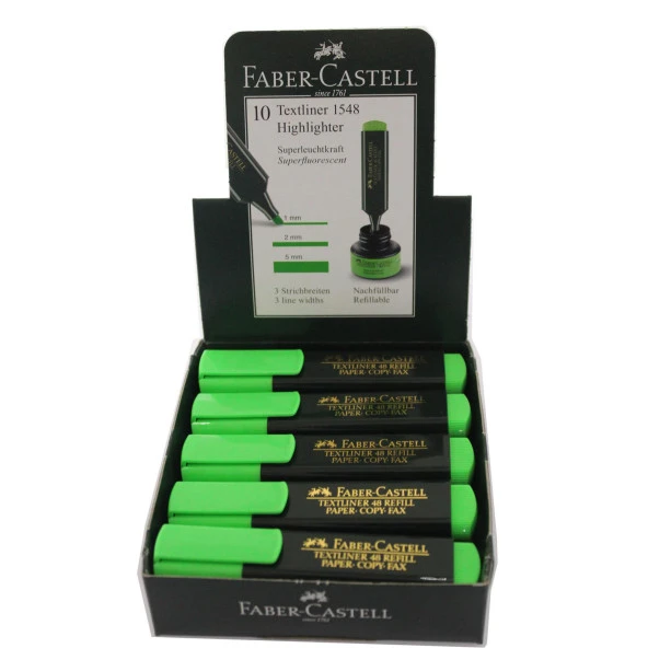 FABER FOSFORLU KALEM YESIL 10 LU (5030154863) ürün görseli 1