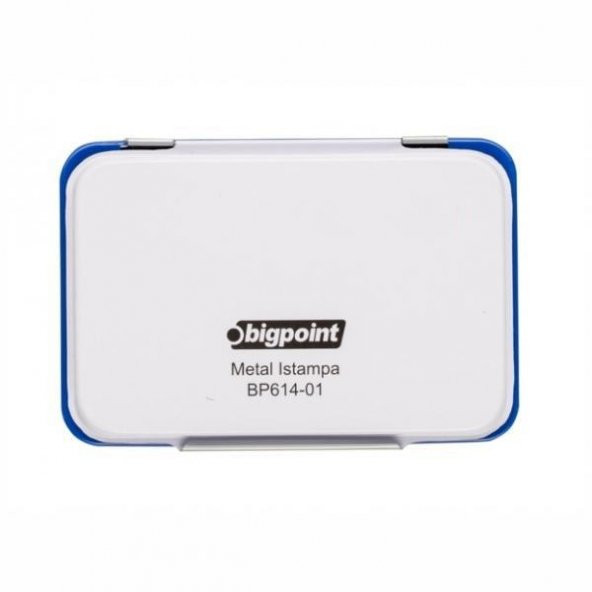 BIGPOINT ISTAMPA METAL ORTA BOY 12x8.5cm (614-02) ürün görseli 1