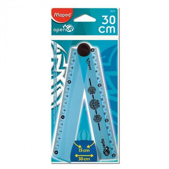 MAPED KATLANABILIR CETVEL 15-30CM (281010) - Resim 2