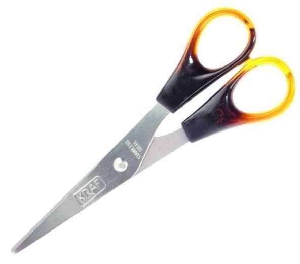 KRAF OFIS MAKASI AKRILIK SAPLI 5.5 INC=14CM (705G) ürün görseli 1