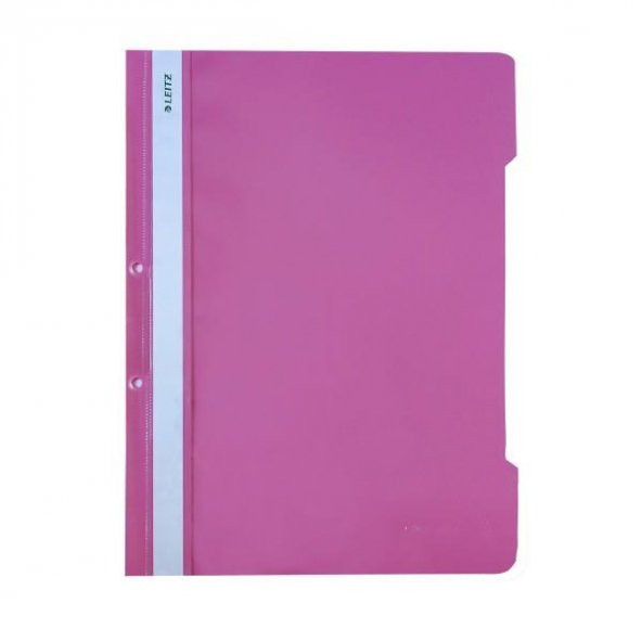 LEITZ TELLI DOSYA PEMBE 50 LI PAKET (4189) - Resim 2