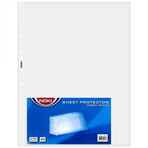 NOKI POSET DOSYA A3 25 LI PAKET DIKEY (4836 P) ürün görseli 1