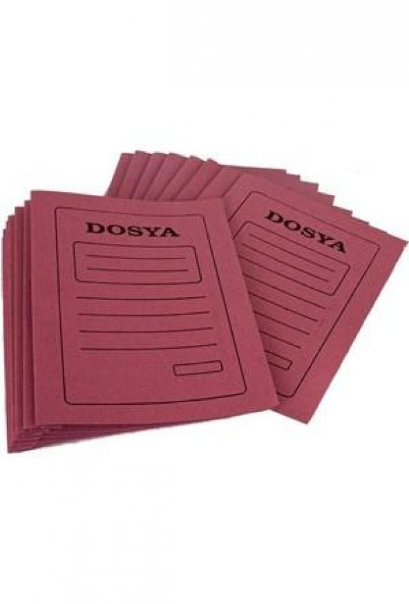 ALEMDAR LUX KARTON DOSYA TAM KAPAK PEMBE 25 LI ürün görseli 1