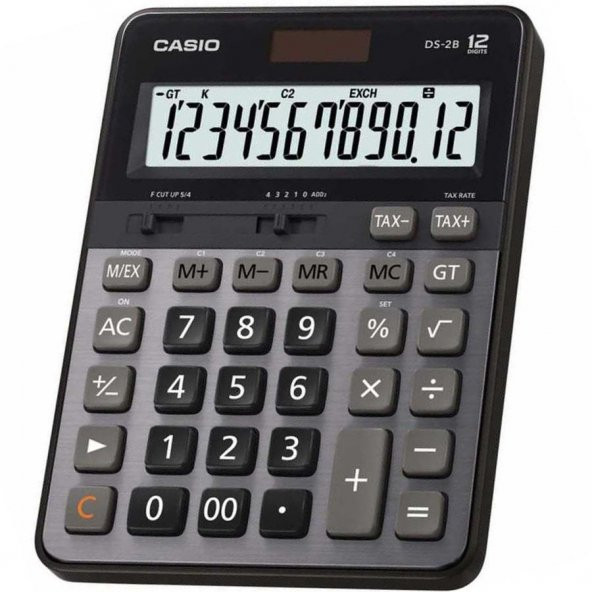 CASIO HESAP MAKINESI MASA USTU DS-2B PROF (12 HANE ürün görseli 1