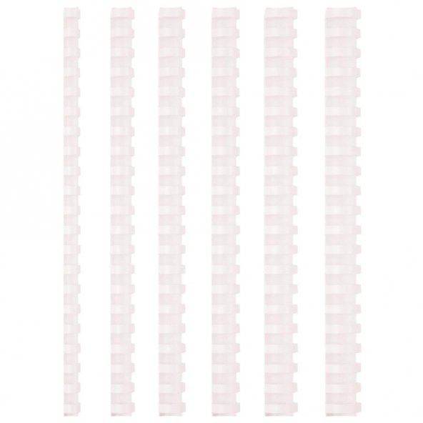 BIGPOINT PLASTIK SPIRAL 18mm 100 LU BEYAZ (620) - Resim 2