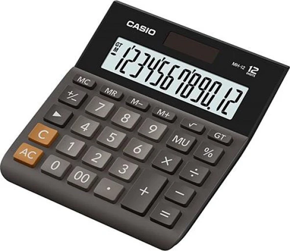 CASIO HESAP MAKINESI MASA USTU MH-12 (12 HANE) ürün görseli 1