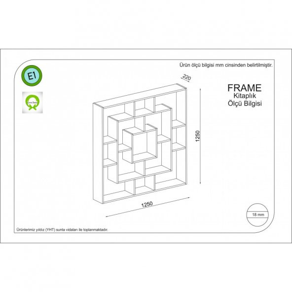 Frame Kitaplık Istanbul - Resim 2