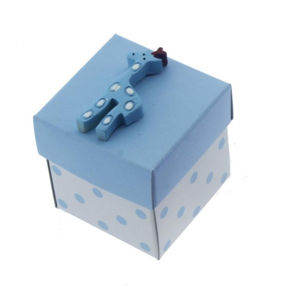 12 Adet 5x5cm Kutu Zürafa Biblolu - Resim 2