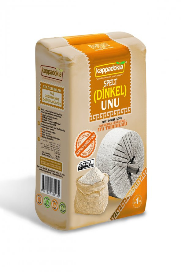 KAPPADOKİA DİNKEL (SPELT) UNU - 1 KG ürün görseli 1
