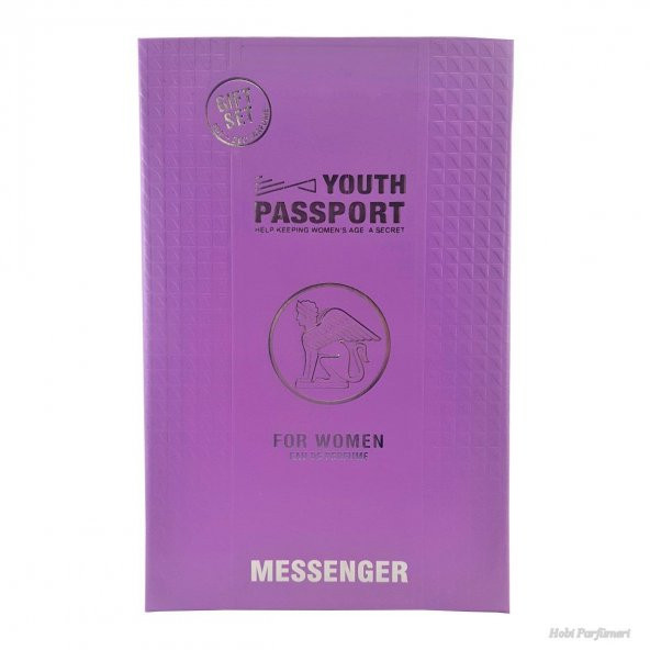 Youth Passport 75ml Edp Messenger+ Duş Jeli 200ml Kadın Parfüm Set ürün görseli 1