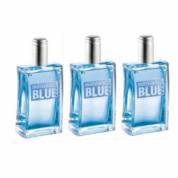 Avon Individual Blue 100 Ml Edt 3lü Eknomik Set ürün görseli 1