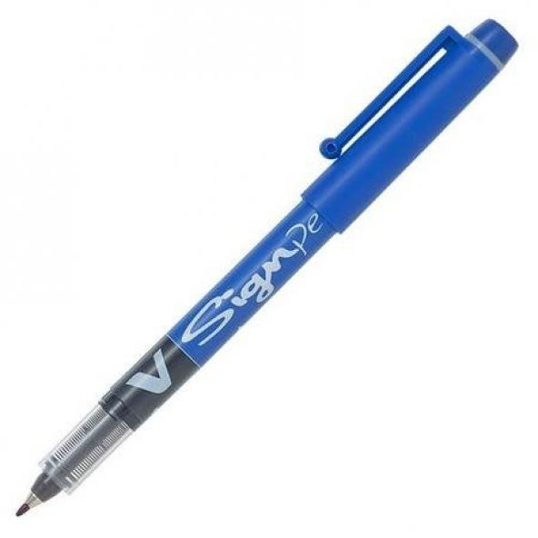 PILOT V-SIGNPEN IMZA KALEMI 2.0 MAVI - Resim 2