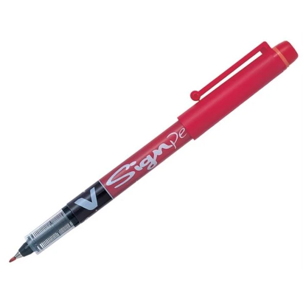 PILOT V-SIGNPEN IMZA KALEMI 2.0 KIRMIZI ürün görseli 1